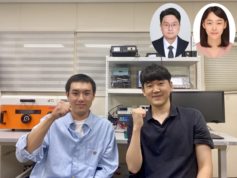 (왼쪽부터) 심영민 석박통합과정, 박도윤 박사과정, 박찬호 박사후연구원, 권경하 교수 (출처 : KAIST)
