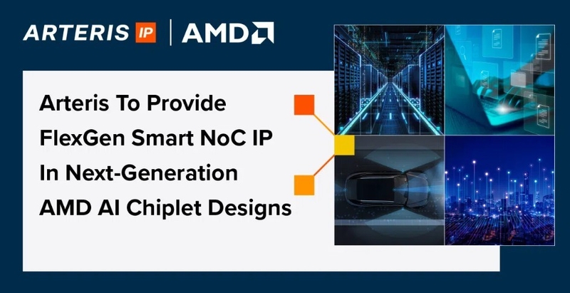 AMD가 채택한 아테리스의 FlexGen Smart NoC IP (출처 : 아테리스)