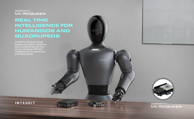 인티그리트가 휴머노이드 로봇(Humanoid Robot)과 사족 보행 로봇의 기술 경쟁력 강화를 위한 새로운 개발 플랫폼을 제공한다. (출처 : 인티그리트) 