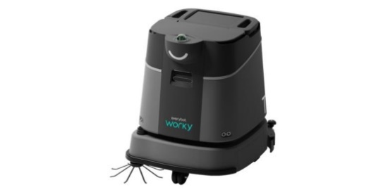 에브리봇 청소 로봇 '워키 T1(Worky T1)'. (출처 : 에브리봇)