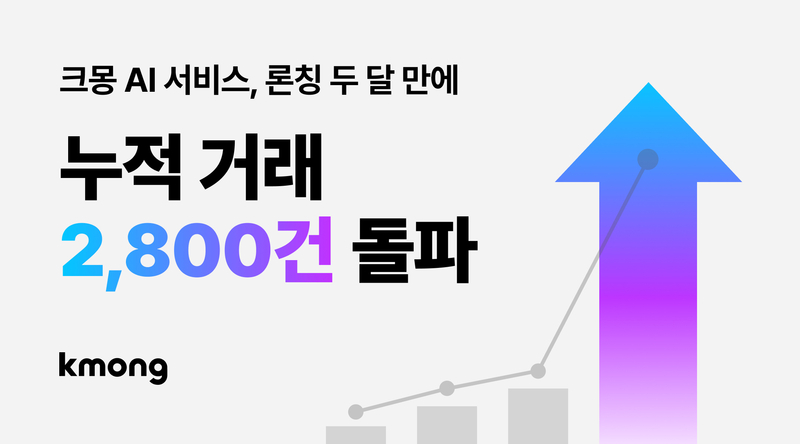 크몽 AI 서비스는 론칭 두 달 만에 핵심 성장 카테고리로 부상했다. (출처 : 크몽)