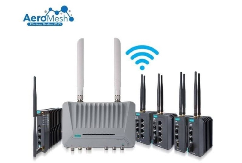 Moxa AWK-3262A와 AWK-4262A는 AeroMesh 기술을 지원해 무선 연결 장애 발생 시에도 네트워크 연속성을 유지한다. (출처 : 여의시스템)