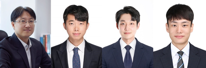 (왼쪽부터)이영주 UNIST 교수, 이재범 한국표준과학연구원 박사, 이진구 UNIST 연구원, 이승준 한국표준과학연구원 박사 (출처 : UNIST)