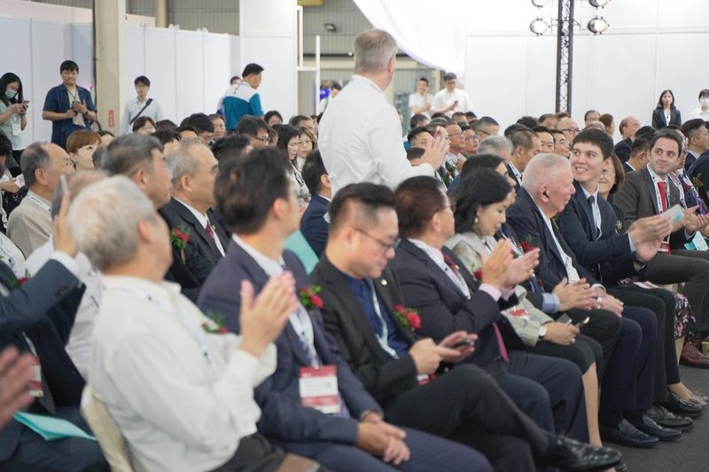 대만 산업주간(Taiwan Industry Week 2025) 개막식에는 수많은 글로벌 하드웨어 리더들이 자리했다. (촬영·편집 : 헬로티 최재규 기자)