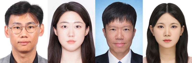 DGIST 이주혁 교수, 주현서 박사과정생, 금오공과대학교 이원호 교수, 박수진 석사과정생 (출처 : DGIST)
