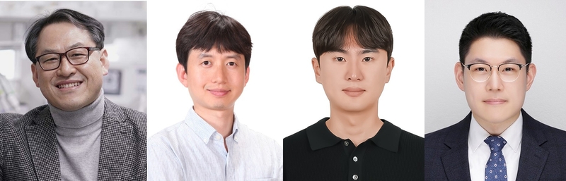 권태혁 UNIST 교수, 서지훈 한전 전력연구원 박사, 권준혁 UNIST 석박통합과정생, 신현오 UNIST 박사 (출처 : UNIST)