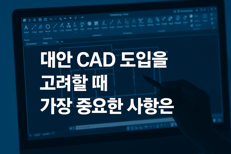 [산업지식IN] 대안 CAD 도입을 고려할 때 가장 중요한 사항은?