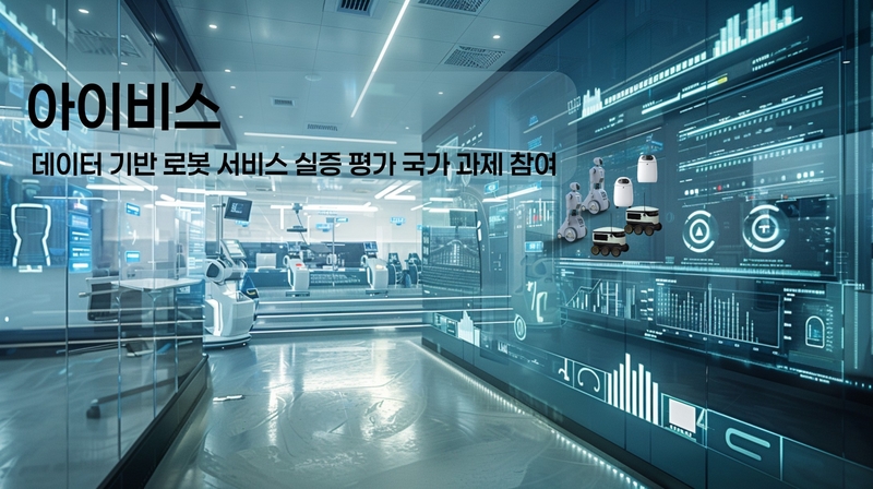 아이비스, 데이터 기반 로봇 서비스 실증 평가 과제 참여