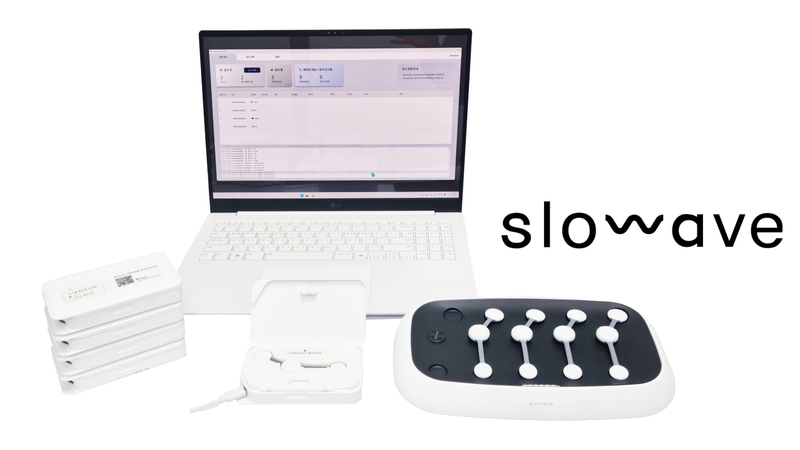 슬로웨이브, 세계 최소형급 무선 뇌파 측정기기 출시...수면 방해 없는 ... - 뉴스 썸네일 이미지