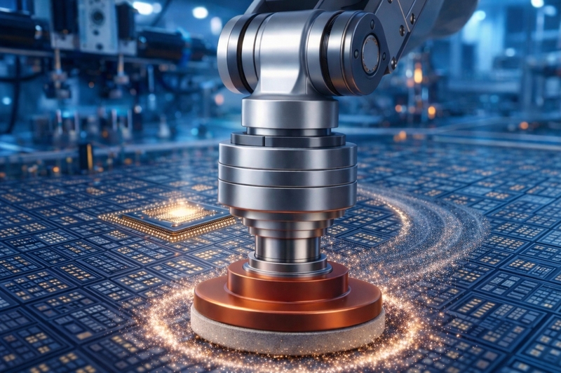 KAIST 김산하 교수팀 CMP 대체 친환경 평탄화 나노 사포 기술 관련 이미지