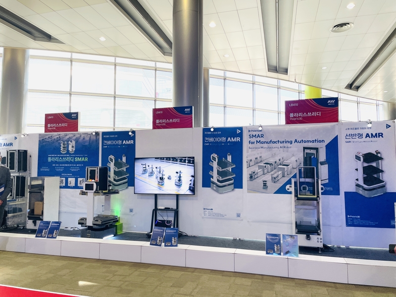 [AW 2026] 폴라리스쓰리디, 제조 물류 자동화 AMR 'SMAR' 소개..소형 제... - 뉴스 썸네일 이미지