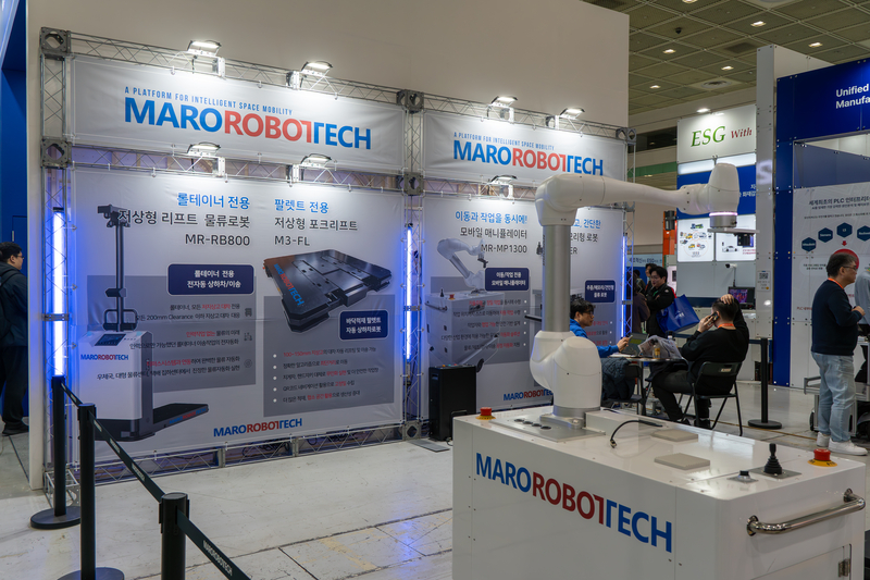 [AW 2026] 마로로봇테크, 모바일 매니퓰레이터 MR-MP1300 선보여 - 뉴스 썸네일 이미지