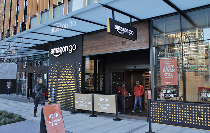 위키디피아 Amazon Go 관련 사진(//en.wikipedia.org/wiki/Amazon_Go)
